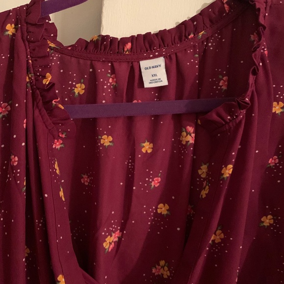 XXL Old Navy Midi Slip dress long sleeve - Picture 2 of 3